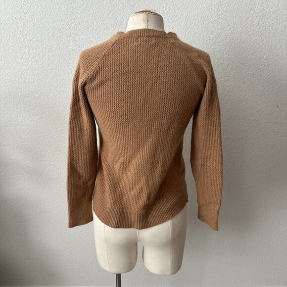 Patagonia Women's Brown Cowl Cashmere Neck Sweater - Picture 4 of 6